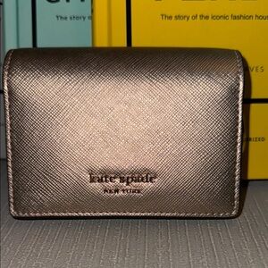 Kate Spade Metallic Card Holder